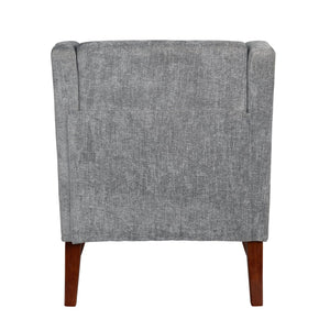 Crestview Collection Modern Indigo Accent Chair - Stylish Comfort For Your Living Room With Sturdy Legs And Plush Cushion Gray Polyester Evfzr4351ogry
