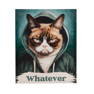 Madison Park Grumpy Cats Modern/Contemporary Whatever Canvas Wall Art MP95C-0334 Whatever/Multi