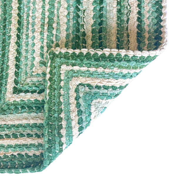 Capel Rugs Crafted Cotton Chenille Rugs – Soft, Plush Texture With Durable Wool-blend For Modern Rustic Charm Meadow, White 88% Cotton,12% Wool 0165qs00270048240