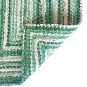 Capel Rugs Crafted Cotton Chenille Rugs – Soft, Plush Texture With Durable Wool-blend For Modern Rustic Charm Meadow, White 88% Cotton,12% Wool 0165qs00360036240