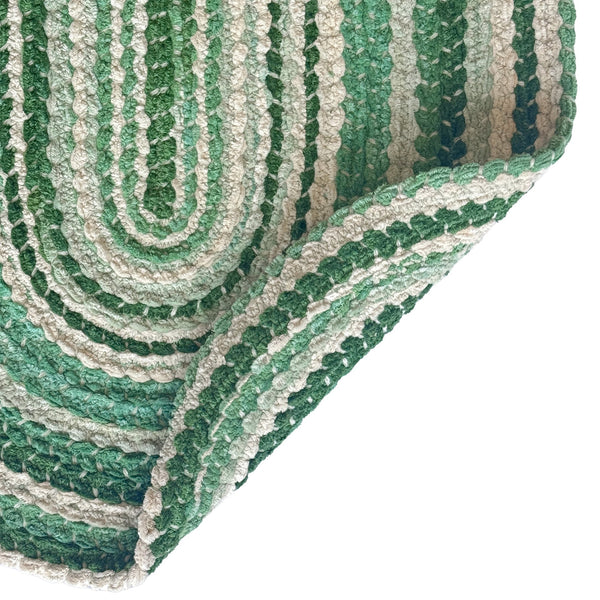 Capel Rugs Crafted Cotton Chenille Rugs – Soft, Plush Texture With Durable Wool-blend For Modern Rustic Charm Meadow, White 88% Cotton,12% Wool 0165vs00270048240