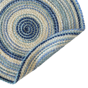 Capel Rugs Crafted Cotton Chenille Rugs – Soft, Plush Texture With Durable Wool-blend For Modern Rustic Charm Seafoam, Teal 88% Cotton,12% Wool 0165cs0036425