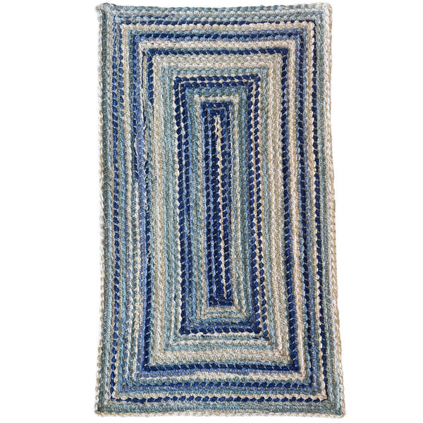 Capel Rugs Crafted Cotton Chenille Rugs – Soft, Plush Texture With Durable Wool-blend For Modern Rustic Charm Seafoam, Teal 88% Cotton,12% Wool 0165qs05000800425