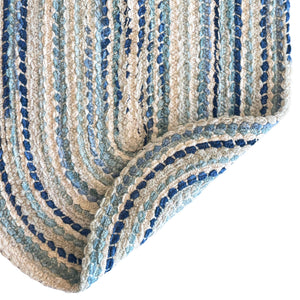 Capel Rugs Crafted Cotton Chenille Rugs – Soft, Plush Texture With Durable Wool-blend For Modern Rustic Charm Seafoam, Teal 88% Cotton,12% Wool 0165vs00240800425