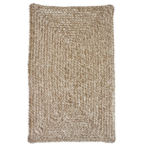 Capel Rugs Terra Harvest Handcrafted Jute Rug - Eco-friendly, Durable, And Soft Textured For Timeless Style Wheat, White 100% Jute 0170qs00240036625
