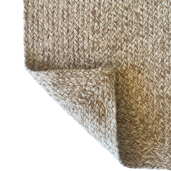 Capel Rugs Terra Harvest Handcrafted Jute Rug - Eco-friendly, Durable, And Soft Textured For Timeless Style Wheat, White 100% Jute 0170qs00240036625