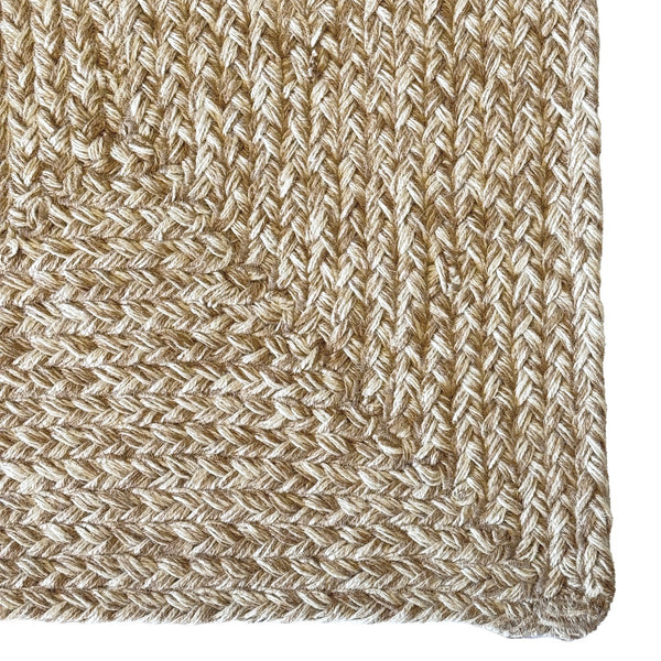 Capel Rugs Terra Harvest Handcrafted Jute Rug - Eco-friendly, Durable, And Soft Textured For Timeless Style Wheat, White 100% Jute 0170qs00240036625