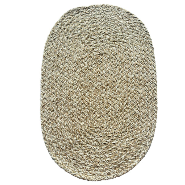 Capel Rugs Terra Harvest Handcrafted Jute Rug - Eco-friendly, Durable, And Soft Textured For Timeless Style Wheat, White 100% Jute 0170vs09021302625
