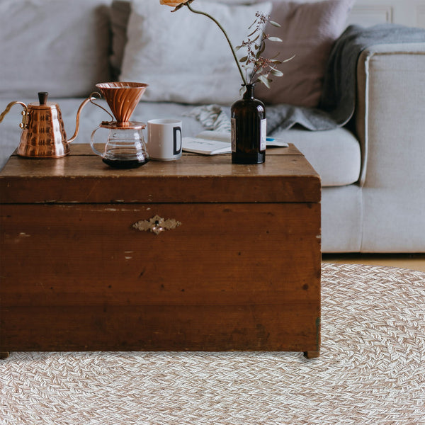 Capel Rugs Terra Harvest Handcrafted Jute Rug - Eco-friendly, Durable, And Soft Textured For Timeless Style Wheat, White 100% Jute 0170vs09021302625