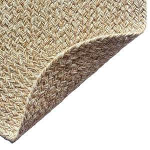 Capel Rugs Terra Harvest Handcrafted Jute Rug - Eco-friendly, Durable, And Soft Textured For Timeless Style Wheat, White 100% Jute 0170vs09021302625