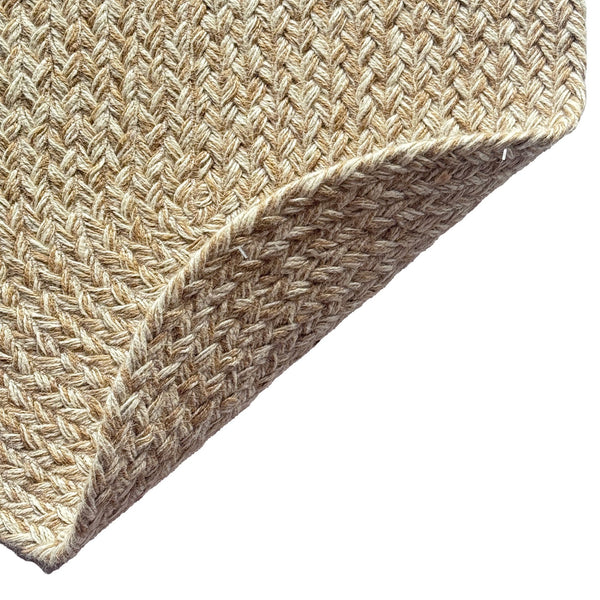 Capel Rugs Terra Harvest Handcrafted Jute Rug - Eco-friendly, Durable, And Soft Textured For Timeless Style Wheat, White 100% Jute 0170vs09021302625