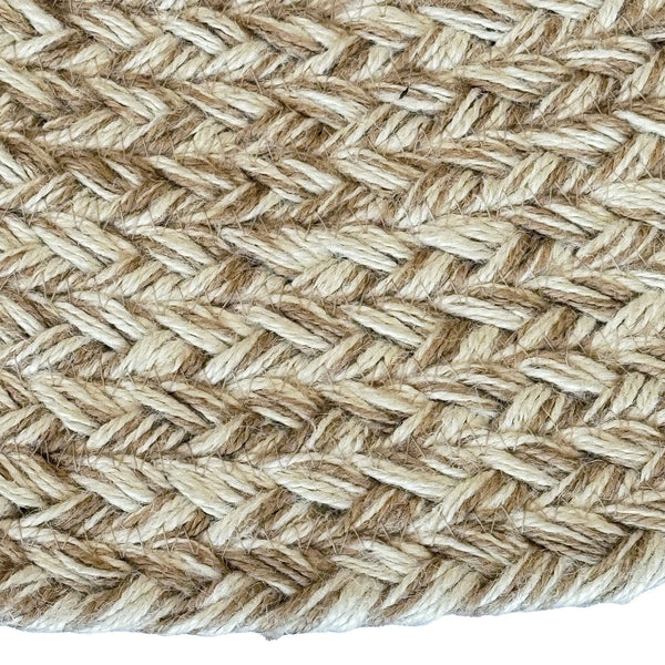 Capel Rugs Terra Harvest Handcrafted Jute Rug - Eco-friendly, Durable, And Soft Textured For Timeless Style Wheat, White 100% Jute 0170vs09021302625
