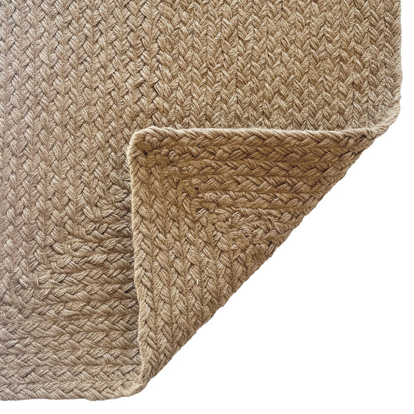 Capel Rugs Terra Harvest Handcrafted Jute Rug - Eco-friendly, Durable, And Soft Textured For Timeless Style Natural, Brown 100% Jute 0170qs04000600650