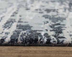 Alora Decor Elect Gray Runner Rug 2'6"X8' — Eco 100% Recycled Polyester, Durable Fade‑Resistant Modern Hallway Accent 01701710400332608
