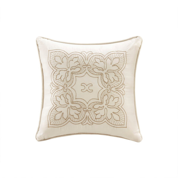 English Elm 6 Piece Reversible Scalloped Edge Daybed Cover Set with Antimicrobial Protection, Quilted Cottage Charm Cream 17.72 L x 15.75 W x 8.27 H B03597509