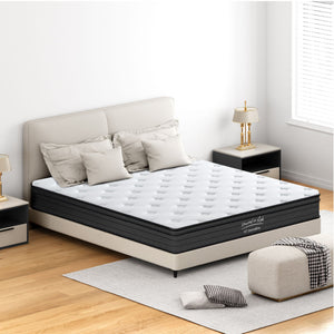 English Elm King Size Mattress - 10-Inch Hybrid Design With Cooling Gel Foam & Innerspring For Ultimate Comfort W2889P310470