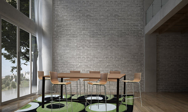 English Elm Contemporary Bentwood Barstool Set of 2 - 29.5"H Curved Ash Veneer Seat, Chrome Steel Frame, Footrest B091P345919