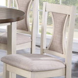 English Elm Olae Cream Counter Chair With Padded Seat (Set Of 2)