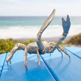 Crab Sculpture Silver Leaf 01897 Cyan Design