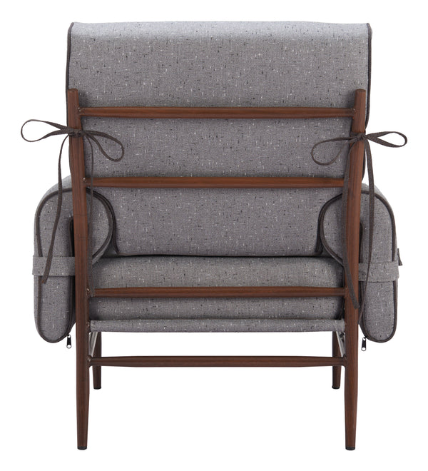 Klem Accent Chair Gray 110205 Zuo Modern