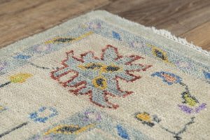 Alora Decor Muse Sea Green Floral Rug Hand-Knotted 100% Hand-Spun Wool Transitional Elegance For Entryways 9' x 12' 01901910833040912