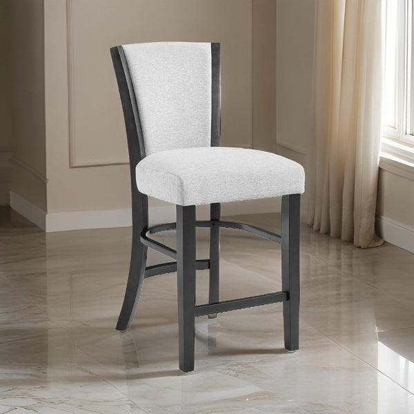 English Elm Farmhouse Swivel Barstools with X Back Solid Wood Frame for Kitchen Islands Set of 2 B056P416857