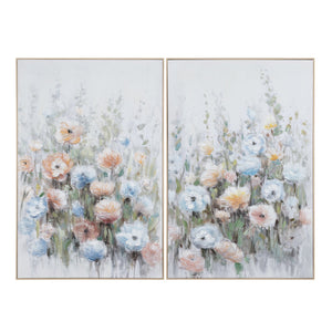 Crestview Collection Wildflowers Wall Decor - Crestview China Art Piece To Brighten Your Home With Nature's Beauty   Cvtop3505
