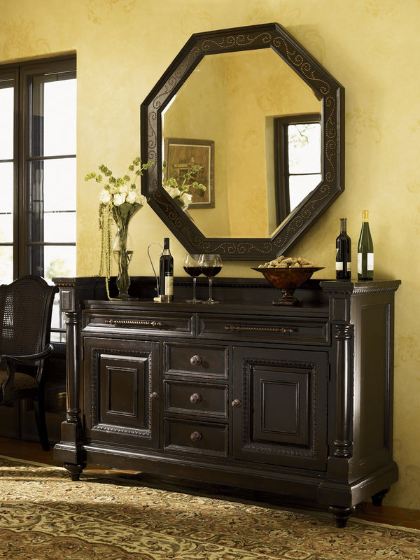 Lexington Tommy Bahama Home Maldive Buffet - Discover Timeless British Colonial Elegance With Hammered Copper And Ample Storage Tamarind  619-852