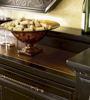 Lexington Tommy Bahama Home Maldive Buffet - Discover Timeless British Colonial Elegance With Hammered Copper And Ample Storage Tamarind  619-852
