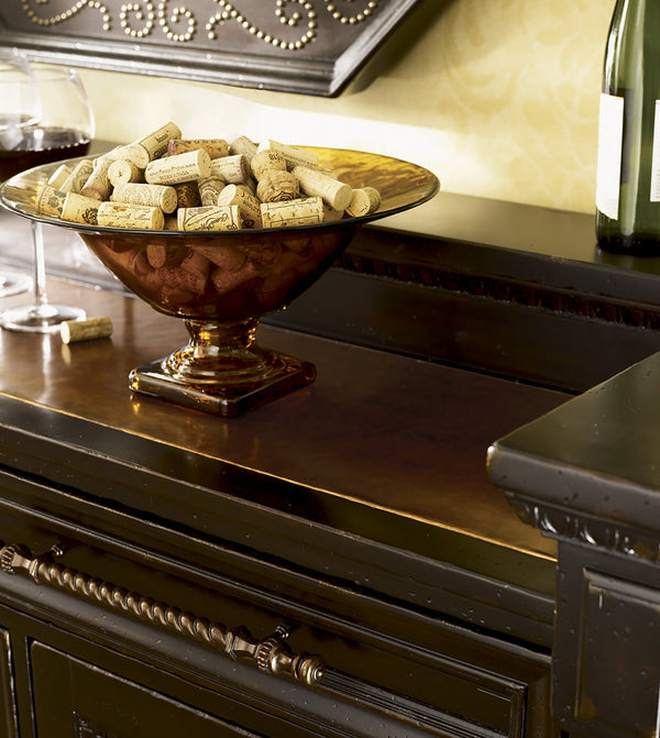 Lexington Tommy Bahama Home Maldive Buffet - Discover Timeless British Colonial Elegance With Hammered Copper And Ample Storage Tamarind  619-852