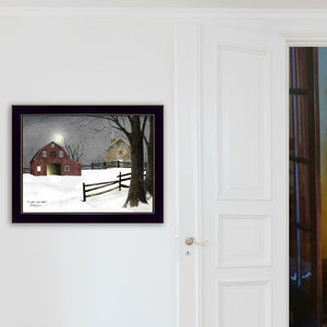 English Elm Trendy Decor 4u Billy Jacobs Pastoral Farmhouse Framed Canvas Art for Bedroom Walls B06785330