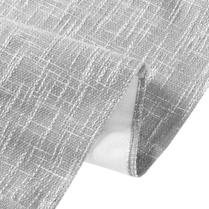 English Elm 1-piece Cordless Roman Shade Linen Look Blackout Polyester Viscose Bedroom Window B035P437524