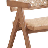 English Elm Beige and Natural Arm Chair (Set Of 2)