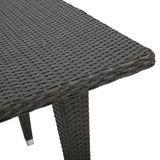 Christopher Knight Home® - Noble House - Dominica Grey Pe Square  Kd Table