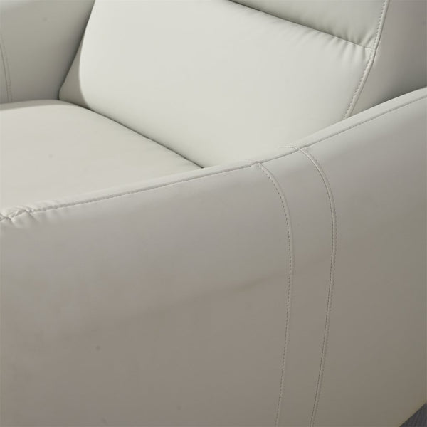 English Elm Wall Zero Wall Power Recliner Chair with Overstuffed Backrest, USB Type-C Charging Port, Space-Saving Electric Recliner for Small Rooms Light Gray W1028S00035