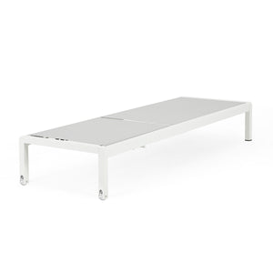 English Elm Christopher Knight Home® - Outdoor 2-Piece Chaise Lounge Set Adjustable Aluminum Pool Patio Chairs Rustproof Mesh UV-Resist, 400lb Capacity N779P248447W