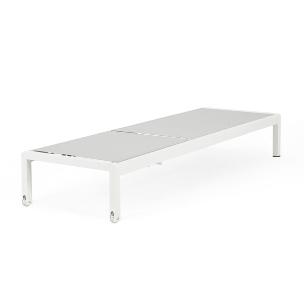 English Elm Christopher Knight Home® - Outdoor 2-Piece Chaise Lounge Set Adjustable Aluminum Pool Patio Chairs Rustproof Mesh UV-Resist, 400lb Capacity N779P248447W