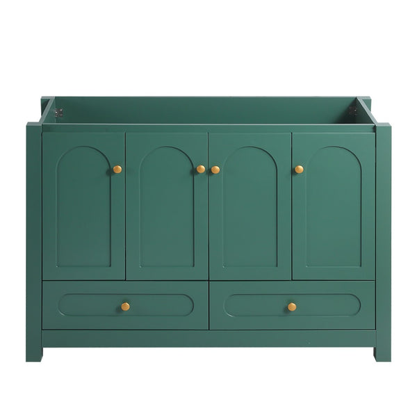English Elm 48" Bathroom Vanity Cabinet Mdf Build Soft Close Doors Drawers Transitional Bath Green W3133P281663