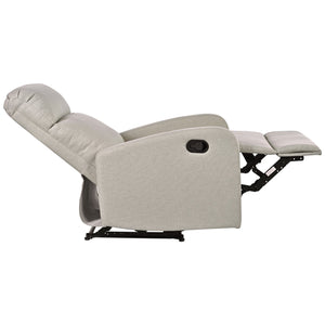 English Elm Christopher Knight Home® - Modern Recliner Plush Manual Recliner Chair with Ergonomic Support, 3-Position Backrest, Durable Fabric Comfort Wheat N763P256491A