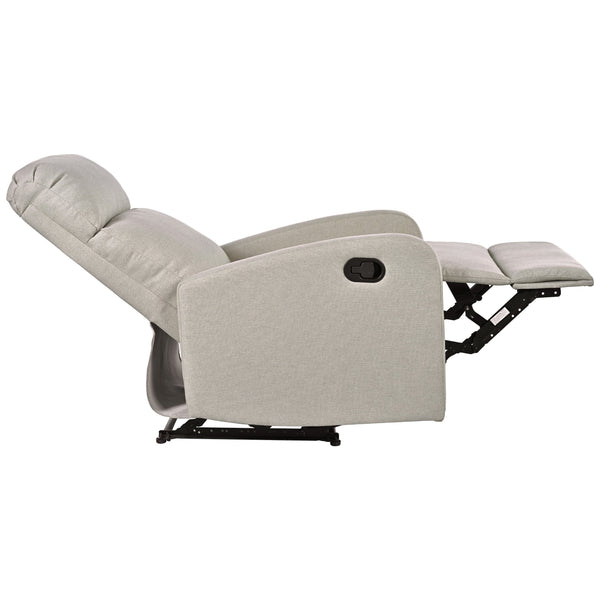 English Elm Christopher Knight Home® - Modern Recliner Plush Manual Recliner Chair with Ergonomic Support, 3-Position Backrest, Durable Fabric Comfort Wheat N763P256491A