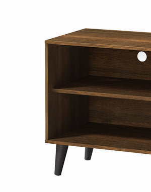 English Elm Amidon Mid-Century Modern Tv Stand For Tvs Up To 47.3" - Stylish Storage & Sleek Design In Brown B2735P297794
