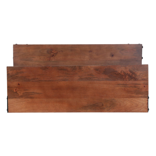 English Elm Christopher Knight Home® - COAT Stand Bench with 5 Double Hooks – Mango Wood & Iron Modern Industrial Entryway Organizer 69421.00