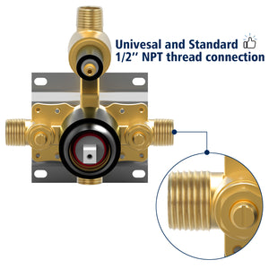 English Elm Male Npt Matte Black Shower System With 10-Inch Rain Head & Handheld Wand For Ultimate Luxury Showering T3177P277449