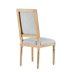 English Elm Christopher Knight Home® - [Set Of 2] French Country Dining Chairs - Vintage Cane Backrest & Plush Upholstered Seats - Rustic Elegance For Your Home N767P263677G