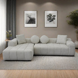English Elm Modern Chenille Tufted Sleeper Sofa with Usb Port and Storage for Guest Rooms W1183S00008