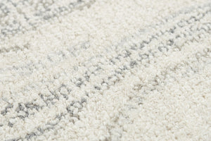 Alora Decor Peace Hand-Tufted Wool Rug With Marble-Inspired Pattern, Luxurious Soft Loop Pile For Elegance 8'9" x 11'9" 02002010100378919