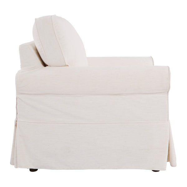 OSP Home Furnishings Ashton Chair Off White