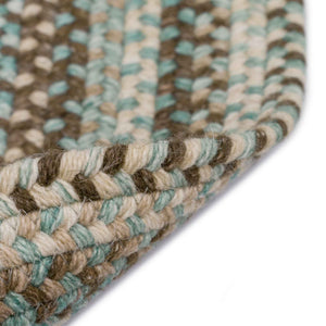 Capel Rugs American Legacy Area Rugs - Timeless Style, Durable Wool Blend, Perfect For Any Home Décor! Prairie, Green 34% Wool,33% Nylon,33% Polyester 0210ns00240800700