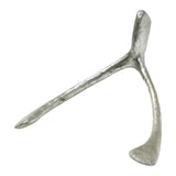 Wishbone Token Sculpture Pewter 02124 Cyan Design