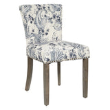 OSP Home Furnishings Kendal Chair Paisley Charcoal